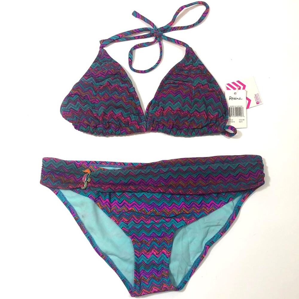 Raisins Triangle  tribal 2pieces bikini swimsuit